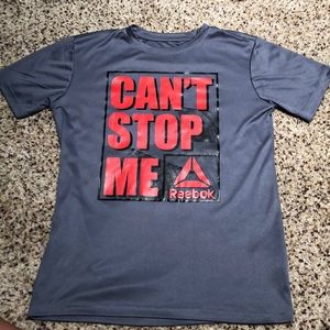 boys medium short sleeve reebok t-shirt
